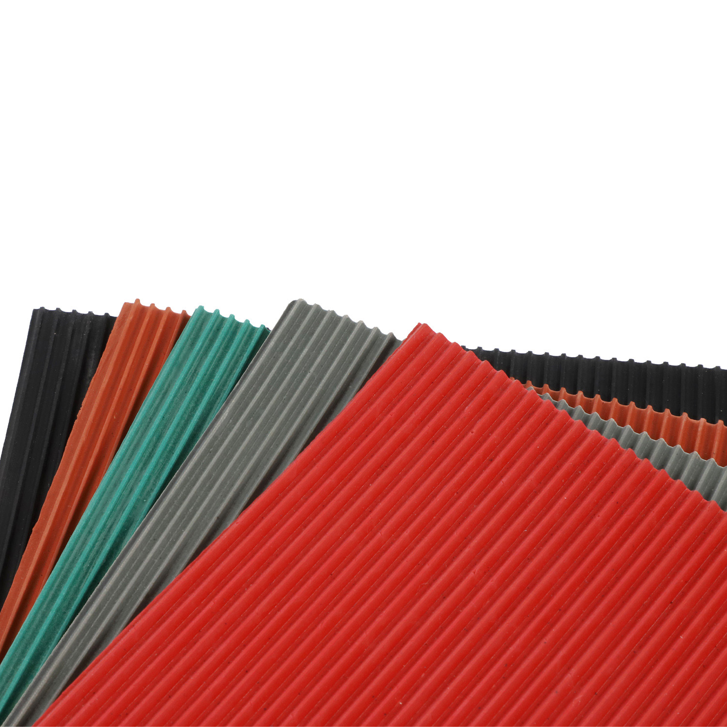 Fine Ribbed Rubber Sheet